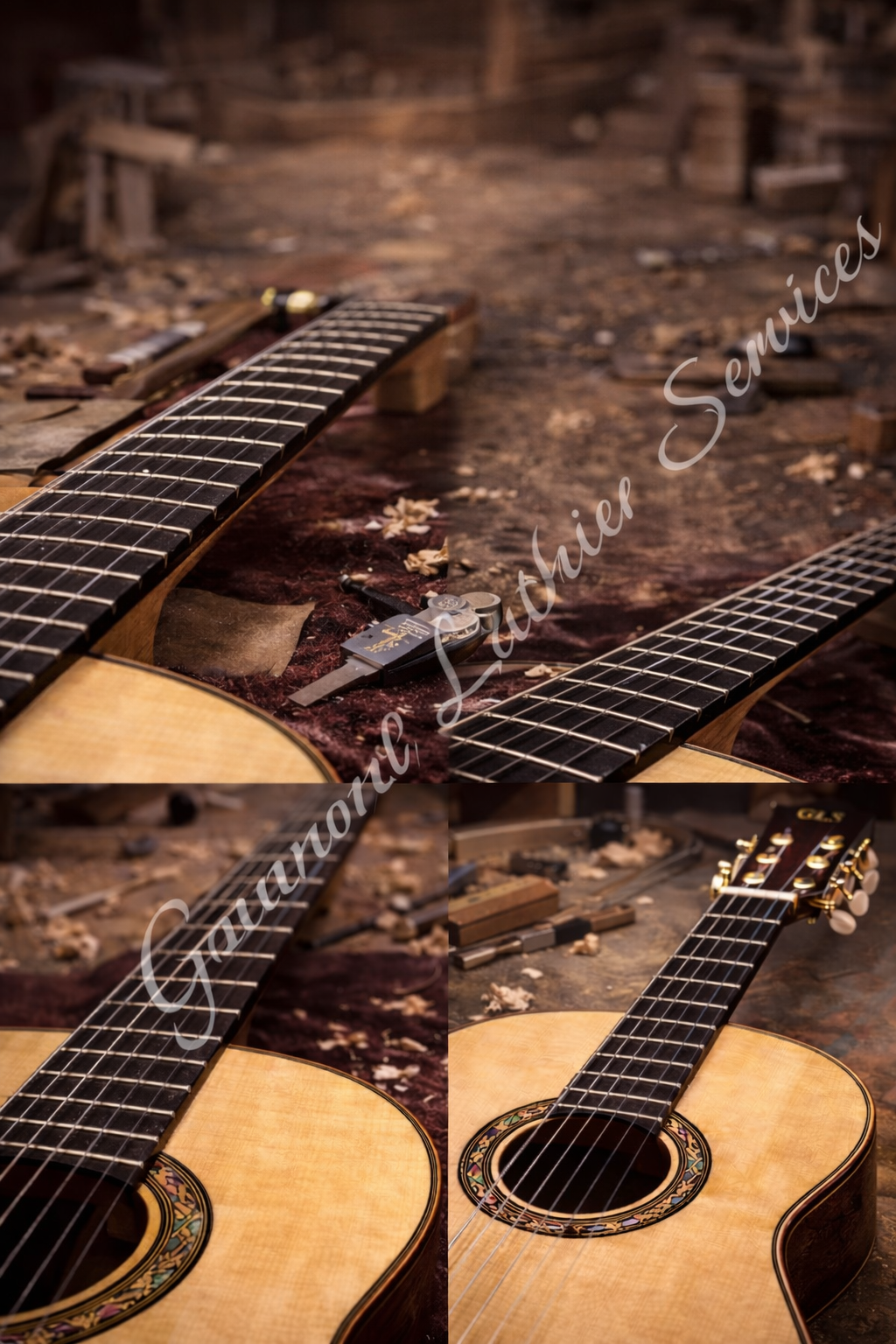 GLS Custom Classical Flamenco Series Guitars Neck and Playability